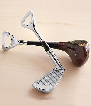 Golf Club Bottle Opener - Wood