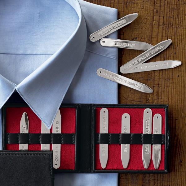 hidden message collar stay