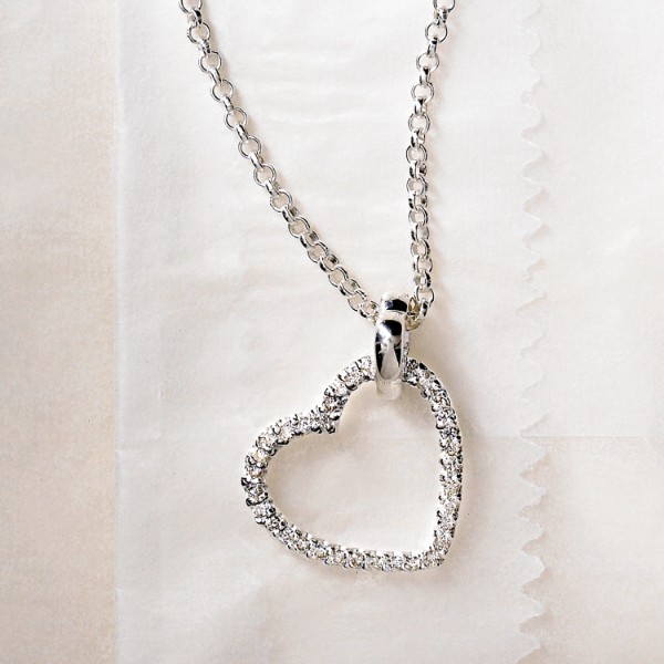 Diamond Heart Necklace