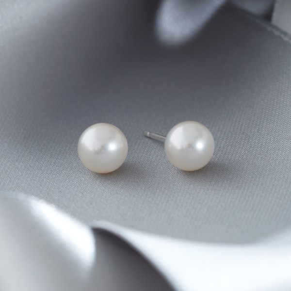 freshwater pearl earrings