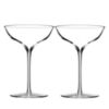 Waterford Elegance Champagne Belle Coupe Glass, Pair